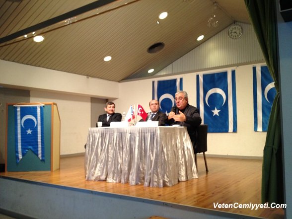 Azerbaycan diasporasi Turkmen konfransinda.