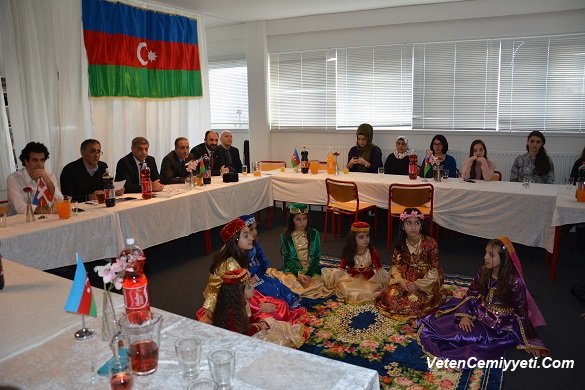 Azerbaycan Evinde Uzeyir Hacibeyovun yaradiciliq gecesi.